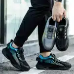 9ksafetyjb Lightweight Safety Shoes No Tie Arkin 512bu 3