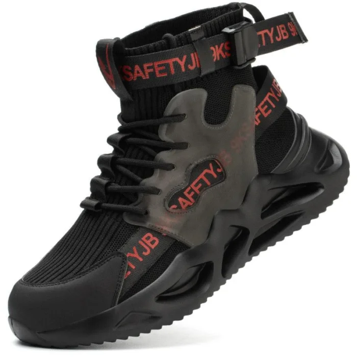 9ksafetyjb Non Slip Safety Sneakers Boots Armour 7719b 11