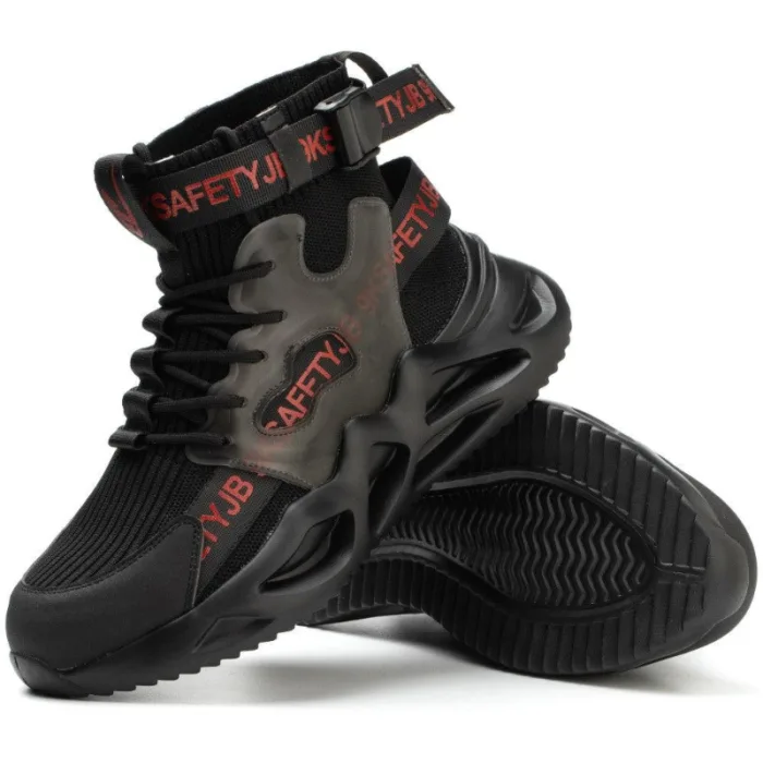 9ksafetyjb Non Slip Safety Sneakers Boots Armour 7719b 13