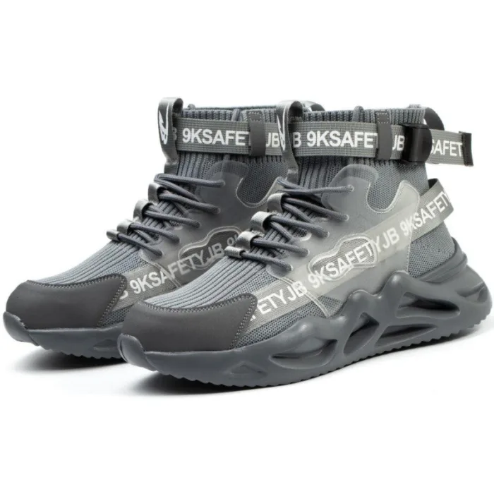 9ksafetyjb Non Slip Safety Sneakers Boots Armour 7719g 2