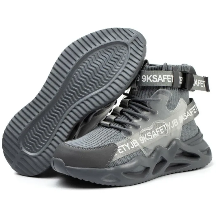 9ksafetyjb Non Slip Safety Sneakers Boots Armour 7719g 5