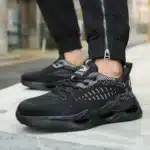 9KSAFETYJB Breathable mesh safety shoes | Dazzling 703GN
