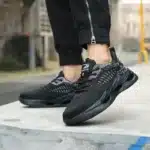 9KSAFETYJB Breathable mesh safety shoes | Dazzling 703GN