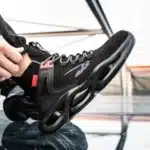 9KSAFETYJB Steel Toe High Top Shoes | Armour 916B