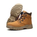 9KSAFETYJB Indestructible Steel Toe Boots | Shield 712GN