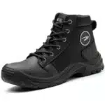 Fashionable Safety Shoes Working Environments Stylized Design Crush Proof Steel Toe Lightweight Comfort Puncture Proof Sole Slip Resistant Wet Surfaces All Day Wear 13