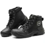 Fashionable Safety Shoes Working Environments Stylized Design Crush Proof Steel Toe Lightweight Comfort Puncture Proof Sole Slip Resistant Wet Surfaces All Day Wear 6