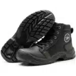 Fashionable Safety Shoes Working Environments Stylized Design Crush Proof Steel Toe Lightweight Comfort Puncture Proof Sole Slip Resistant Wet Surfaces All Day Wear 8