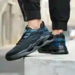 9KSAFETYJB Breathable mesh safety shoes | Dazzling 703BU