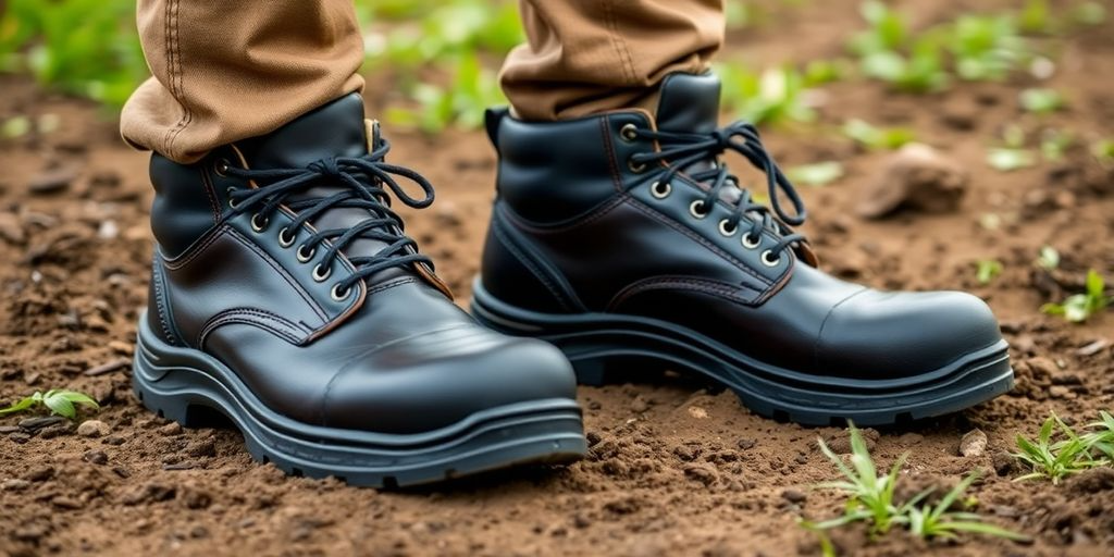 The Importance of Safety Shoes in Agriculture Protecting Your Feet Every Day