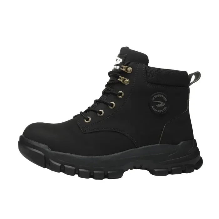 Front view of Bulwark 515B work wear safety shoes with steel toe protection and slip-resistant outsole.