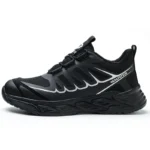 Stylish steel toe shoes for men and women with reinforced safety toe caps and lightweight breathable design.
