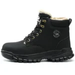 Close-up of 9KSAFETYJB warm Shoes for Crews | Bulwark 515B steel toe shoes for crews