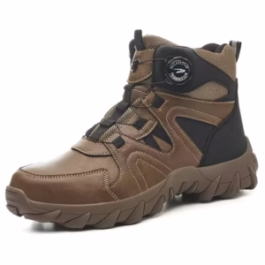 9KSAFETYJB Rotary Button Safety Work Boots | NIKO 9000BR