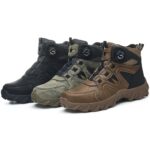 9KSAFETYJB Rotary Button Safety Work Boots | NIKO 9000BR